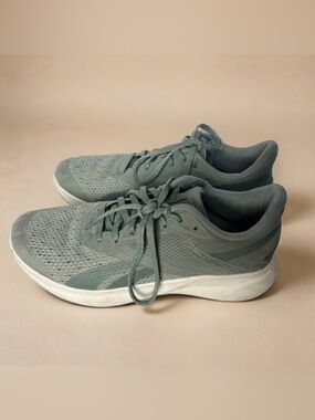 Reebok Sneakers Women Sz 7 Speed Breeze 2.0 Running Shoes Green Gray Trainers